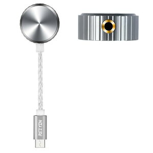 REIYINDA-07384Khz32bitType-Cto4.4mm�o�����X�o��DAC�w�b�h�z���A�_�v�^�[Hifi�T�E���h�J�[�hDA�R���o�[�^�[