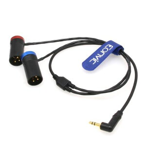 Eonvic3.5mm���C�g�A���O��TRS-�_�u�����[�v���t�@�C��XLR3�s���I�XY�P�[�u��RodeWirelessGOII�f���A���`�����l�����C�����X�}�C�N���V�[�o�[���R�[�_�[/�J�����t��