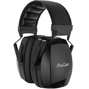 [ProCase]lphC[}tAՉ\ȃwbhohtJo[ĒoیwbhtHAmCY:NRR32dB-ubN