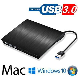 DVD�h���C�u�O�t��USB3.0DVD�v���C���[�|�[�^�u���h���C�uCD/DVD�ǎ�E����DVD�v���X�}�C�i�XRWCD-RWUSB3.0/2.0Window/MacOS���Ή������É����X����