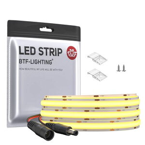 BTF-LIGHTINGCOBFCOBLED�e�[�v���C�g�����x�t���L�V�u��1M480LEDs/m�����F6000K��8mm�X�g���b�v���C�gDC12V9W/m�����\�ό`�\�ؒf�\�Q���L�b�`���z�[����������