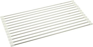 和平フレイズくるくる丸めて収納水切りラックステンレス使う時だけシンクへSUIグートSUI-6095