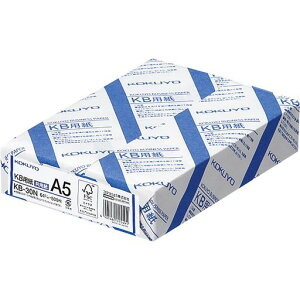 コクヨ(KOKUYO)コピー用紙PPC用紙共用紙FSC認証64G500枚A5KB-30N