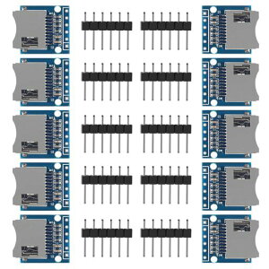 ACEIRMC�}�C�N��SDSDHCTF�J�[�h�A�_�v�^�[���[�_�[���W���[��SPI�C���^�[�t�F�[�X���x���ϊ��`�b�v�t��Arduino�p10��