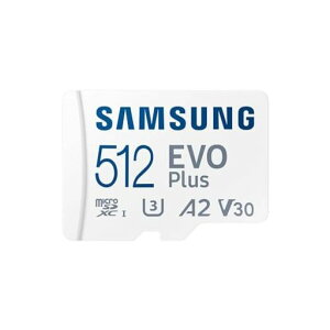 SamsungEVOPlus512GBMicroSD[J[h(2024)+SDA_v^[B