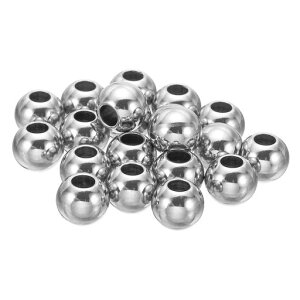 PATIKIL�X���[�Y�Ȋۂ��X�y�[�T�[�r�[�Y30����12mmOD5mmID304�X�e�����X�X�`�[�������[�X�{�[���X�y�[�T�[�r�[�Y�u���X���b�g�l�b�N���X�C�������O��΍��ɍœK�V���o�[