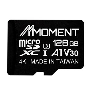 MMOMENT128GBMicroSDXCJ[hU3/A1/V30/SDA_v^[t(Ǎő100MB/s)