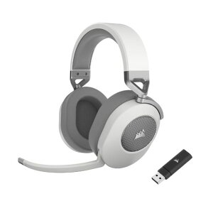 CORSAIRHS65WIRELESS���C�����X�Q�[�~���O�w�b�h�Z�b�gPC/PS5/PS4�Ή��z���C�gCA-9011286-AP2
