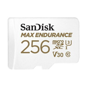 SanDisk256GBMAXEndurancemicroSDXCCardwithAdapterforHomeSecurityCamerasandDashcams-C10U3V304KUHDMicro