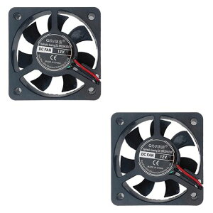 PENGLIN ��p�t�@�� 5010 2PCS 12V ���^�t�@�� 50mm X 50mm X 10mm DC �T�C�����g �u���V���X �É���@ �~�j ��p�N�[���[ CPU�N�[���[ 3D �v�����^�[���i �����x�A�����O�t�@�� �~�j ���� PC�P�[�X�t�c