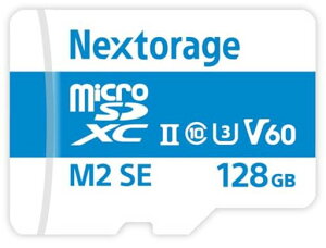 Nextorage{[J[UHS-II}CNSDJ[h128GBmicroSDXCU3V60Ǐoő280MB/sݍő100MB/sNX-M2SE128GlNXg[WmicroSDJ[h