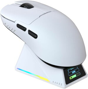 AJAZZAJ159APEX���C�����X�Q�[�~���O�}�E�X4K8KHz�Ή�OLED�f�B�X�v���C�[�d�X�^���h�t��PAW395030000DPIRGB56g�y�ʉ����{��2.4G����3���[�h�ڑ�FPS�Q�[��