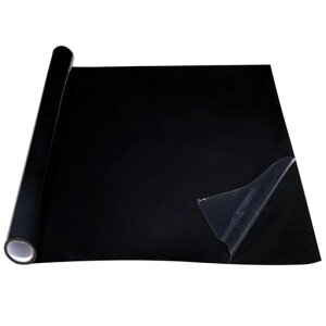 水槽ステッカーポスター水族館の背景水族館装飾ステッカー黒水族館の背景静電ステッカー装飾フィルム(40*200cm)