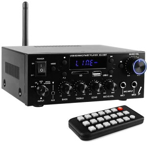 MIFOfW^AvI[fBIAvőo150W(50W+50W)Bluetooth4.0USBSDJ[hHifiXeIfA}CN[qt6.5mmRtnCp[JIPAv