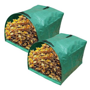 IMPACTオンラインちりとり落ち葉土嚢袋コンバイン袋落ち葉集めガーデンバッグ園芸用品(2個セット)