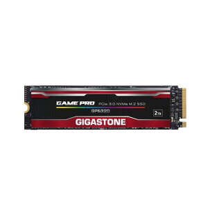 GIGASTONEM.2SSD2TBGen3PCIeNVMe3.0x4SSDM.22280Q[ǎő2600MB/sm[gp\RƃfXNgbvp\RɑΉϋv3DNANDSLCLbV]