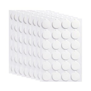 iQIHANポスターはってはがせる壁に貼る両面テープ丸型25mm超強力粘着両面シール透明防水DIY掲示用壁紙に便利両面テープ(直径25mm厚さ1mm192枚)