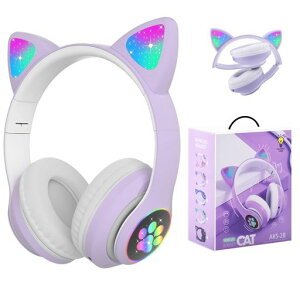 �q���p�w�b�h�z��Megadream����/�L���w�b�h�z���}�C�N�t���L��LED���C�g/����RGB���C�g�f�U�C��Bluetooth5.0TF�J�[�h�}���\�܂肽���ݎ��T�C�Y���߉\�w�Z/�^�u���b�g/���s/MP3[���[��]