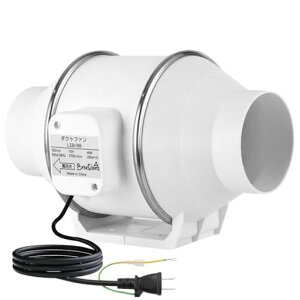 BreeRainz_Ngt@100mm_NgpC290m3/h͏ȃGlÉrCt@Ԏthu[XpƏēƒpƖpr@ی`^Cv110V{dldvO(100mm)