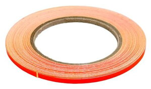 向島自動車用品製作所M’SPORTM’LINES蛍光テープレッド幅3mmx8m巻MM-21