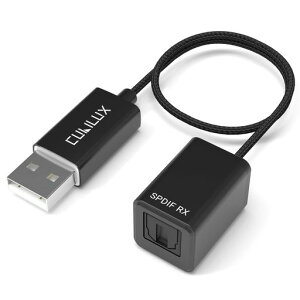 Cubilux SPDIF - USB A ���̓A�_�v�^�[�y�X�e���I�^����p�A�I�[�f�B�I�Đ��p�ł͂Ȃ��zUSB �����C���C���h���O���AToslink to USB ���V�[�o�[�AUSB A SDPIF RX �C���^�[�t�F�C�X ���b�v�g�b�v�R���s���c