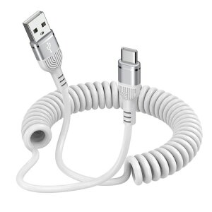 �^�C�vC�[�d�P�[�u��USBTypeC�P�[�u���R�C���^0.5m����1.8m�܂ŐL�т�QC3.0�}���[�diPhone16�[�d�P�[�u�������f�[�^�]���ő�3AUSB-AtoUSB-C�P�[�u��TPU�f�ލ��ϋv�L�k����