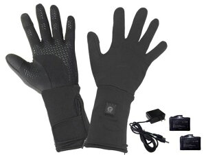 Furdo電熱インナーヒーターグローブブーストモード搭載S男女兼用充電式7.4Vバッテリーハイパワー薄手手袋インナー長時間バイク作業アウトドア通勤通学冷え防寒対策INHG03