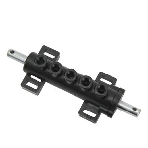 タイヤチェンジャーペダルバルブアルミニウム合金製70mm穴間隔5ウェイ対応レンジャー用修理部品エアコントロールバルブ交換用部品トラック整備工場自家用車ガレージメカニック