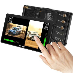 PortkeysBM7IIDS�J�����t�B�[���h���j�^�[7�C���`2200nit�f���A���X�N���[�����C�����X�R���g���[���J���R�[�_�[���j�^�[REDKomodoV-RaptorBMPCC4K/6KSonyFX3A7IV