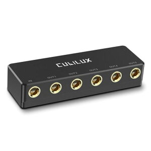 Cubilux 5�E�F�C6.35mm�C���z�����z��A1���� 5�o�� 6.35 mm�}���`�I�[�f�B�I�X�v���b�^�[�A�����X�^�W�I�w�b�h�z���ڑ��A�M�^�[�A�d�q�s�A�m�A�y��M������@