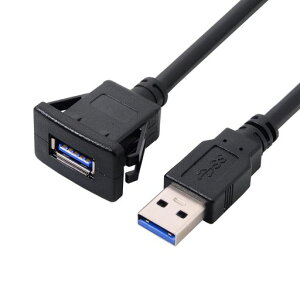 1m �h�� �V���O�� USB 3.0 �������b�`�}�E���g ������ AUX �P�[�u�� �_�b�V���{�[�h�p�l���p