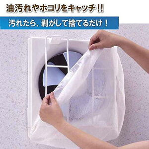 アーランド(aerland)かんたん換気扇カバー(フィルター5枚付き)A-55-B