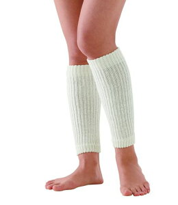 セルヴァンゆったり編んだシルク混サポーターふくらはぎ用2枚組