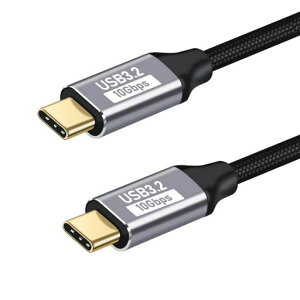 USB-C&USB-C�P�[�u��TypeC�P�[�u��PD�Ή�100W/5A�}���[�dUSB3.2(10Gbps)4K/60Hz�f���o��
