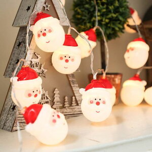 TopYart�T���^���񑕏�led���C�g�C���~�l�[�V�������C�g�����T���^�[�f�U�C���d�r��10�d��1.5m�N���X�}�X�d�����������f�R���[�V�����N���X�}�X�c���[�̏���