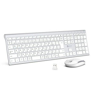 iClever�L�[�{�[�h���C�����X�L�[�{�[�h�}�E�X�Z�b�gJIS���{��z��É������^����2.4GType-c�[�d���t���T�C�Y�e���L�[�t���}�E�X3�i�KDPI�p�\�R�����b�v�g�b�vWindows/Mac�Ή�IC-BK23Combo