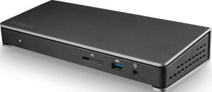 StarTech �h�b�N Thunderbolt 3 �f���A��4K60Hz DP 85W PD SD���[�_�[ TB3DOCK2DPPD