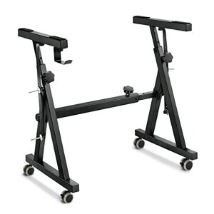 Donner�d�q�L�[�{�[�h�s�A�mZ�^�X�^���h����60-85cm���߉\�X�C�x���L���X�^�[�t��54/61/73/76/88?�d�q�s�A�m�ɑΉ�����X�^�W�I�����ɓK�p