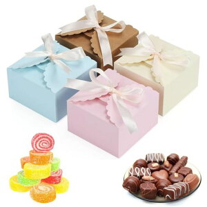 Getrays 20�� �M�t�g�{�b�N�X ���{���t���A4�F �����` 9x9x5cm �L�����f�B�{�b�N�X�A���T�C�Y �v���[���g�{�b�N�X �܂肽���� ��{�b�N�X ���߂� DIY ���� �Ό� �`���R���[�g ���َq �������c