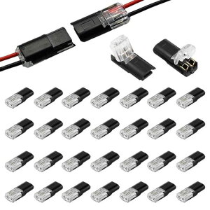 �z���R�l�N�^�[30�Z�b�g2�j�ሳ�ėp�R�l�N�^18-22AWG�Ή��v���O���N�C�b�N�R�l�N�^�[�ڑ��[�q�������݌^�d���R�l�N�^�ሳ�p/�n���_�s�v/�핢�����Ȃ�)�ȒP�z���ėp�R�l�N�^�[