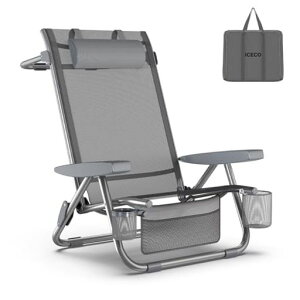 ICECO 5�i�K���N���C�j���O�� ���[�`�F�A ���b�V�� �e�X�������ʁEA7075�A���~�����t���[���E�ω׏d245KG�E���[�o�b�N�t�� �܂肽���ݎ� �R���p�N�g���[ �A�E�g�h�A �L�����v �K�[�f�� �r�[�c
