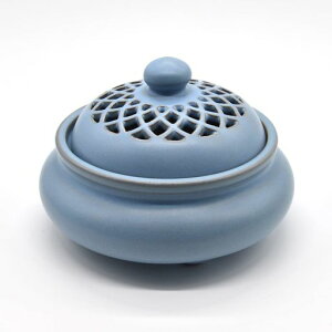 ANCL香炉お香立てお香線香立てお線香アロマリラックス白檀(香炉水色)