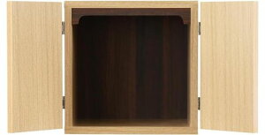 ミニ仏壇「INORUSPACE」スペース祈るいのる11号コンパクト供養(ナチュラル色)