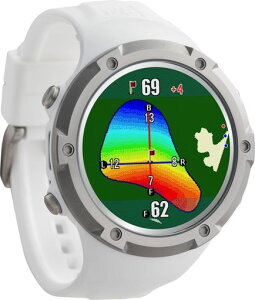 ShotNaviEvolveα(アルファー)ホワイト1.4インチ大画面カラー液晶最新GPSチップ「M10」自動飛距離計測高低差目安距離日本製(国内ISO9001認定工場生産)競技モード搭載ゴルフナビGPSゴルフナビゴル…