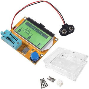 ACEIRMC LCR-T4�g�����W�X�^�e�X�^�[128*64 LCD�f�B�X�v���C �_�C�I�[�h�O�ɊǗe��LCR ESR���[ �^�[���W���[��MOS PNP/NPN �C���_�N�^���X�A�i���C�U�[ �V�F���t��