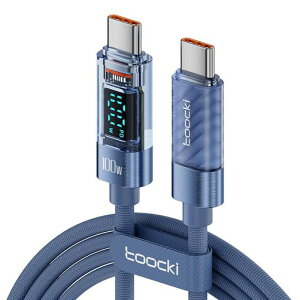 toockiusbc�P�[�u��100WPDLED�f�B�X�v���C����2M�^�C�vc�}���[�dtypec�u���[�i�C�����҂�iPhone17/iPhone16/iPhone15/Plus�AMacBook