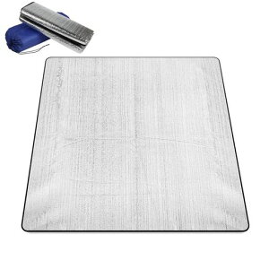 DEWEL �A���~�V�[�g ��}�b�g �L�����v�p 200cmx200cm �ۉ� �h�� �h�� �􂦂� ���W���[�V�[�g �e���g�}�b�g �s�N�j�b�N�V�[�g �R���p�N�g���[�������[ �Ԓ��� �v�[�� ���[�ܕt