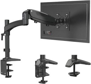 SHOPPINGALL�y���j�^�[���D���Ȉʒu�ɒu����z�y��ʂ����₷���z�J�i�_���j�^�[�A�[���V���O���A�[���������ߋ@�\�K�X�X�v�����O�y32�C���`�Ή��ω׏d0~8kg�z�O�����b�g��&�N�����v��VESA�c