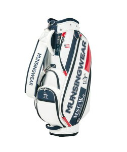 MUNSINGWEAR(マンシングウェア)キャディバッグカートタイプ9.5型スポーティービッグロゴゴルフMG4FCB05M