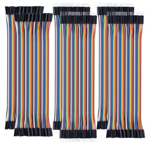 Aypzuke 20cm 240��(40*6) �u���b�h�{�[�h �W�����p�[ �f���|�� ���C���[�P�[�u���L�b�g �I�X-���X �I�X-�I�X ���X-���X Arduino�v���W�F�N�g��Raspberry Pi�ɑΉ�